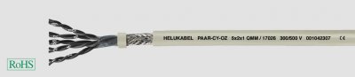 PAAR-CY-OZ 2x2x1 GR Helukabel 17023