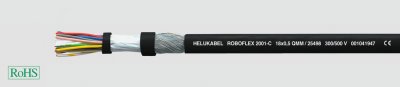 ROBOFLEX 2001 12G0,25 SW Helukabel 25439