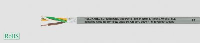 SUPERTRONIC-330 PURO 2x0,14 (26 AWG) GR Helukabel 49764