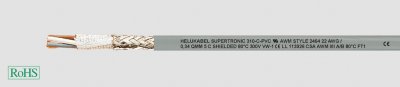 SUPERTRONIC-310-C-PVC 2x0,14 (26 AWG) GR Helukabel 49920
