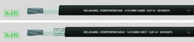KOMPOSPEED 600-C 1x6 SW Helukabel 60216