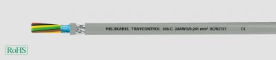 TRAYCONTROL 300-C 2x28 AWG (0,093) GR Helukabel 62710