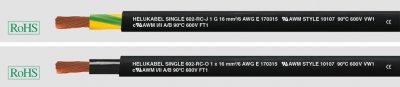 Single 602-RC 1G10 (8 AWG) SW Helukabel 69601