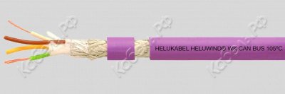 CAN-BUS 2x2xAWG 24/19 PUR, 105°C Helukabel 801982