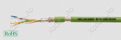 HMCB200 2x2x0,22 PVC grün Helukabel 802471