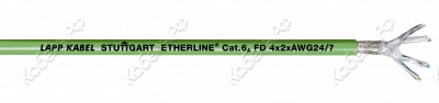 ETHERLINE FD Cat.6A 4x2x24/7AWG LappKabel 2170485