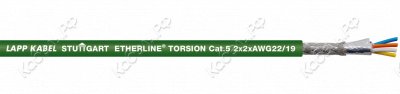 ETHERLINE TORSION Cat.5 2x2xAWG22/19 LappKabel 2170888