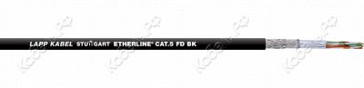 ETHERLINE FD P BK Cat.5 4x2xAWG26/19 LappKabel CE217489