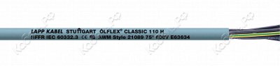 ÖLFLEX CLASSIC 110 H 2X0,5 N LappKabel 10019900