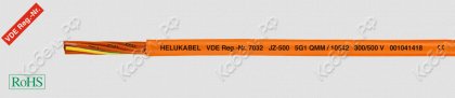 Кабель OZ-500 orange 2x1 OR Helukabel 10537 фото главное