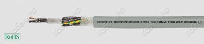 Кабель MULTIFLEX 512-PUR UL/CSA 50G1,5 (16 AWG) GR Helukabel 21607 фото главное