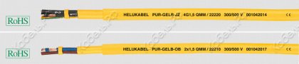 Кабель PUR-GELB JB 3G2,5 GE Helukabel 22216 фото главное