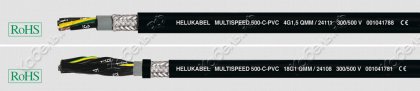 Кабель MULTISPEED-500-C-PVC 3G1,5 SW Helukabel 24110 фото главное