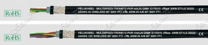 Кабель MULTISPEED-TRONIC-C-PUR 3x0,34 (22 AWG) SW Helukabel 24623 фото главное