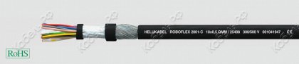 Кабель ROBOFLEX 2001 7G0,34 SW Helukabel 25440 фото главное