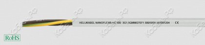 Кабель NANOFLEX HC 500 2x1 L-GR Helukabel 27057 фото главное