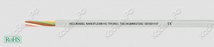 Кабель NANOFLEX HC TRONIC 18x0,25 L-GR Helukabel 27191 фото главное