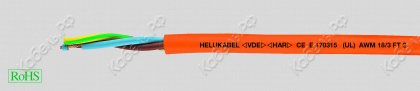 Кабель H05VV-F/UL 4G0,75 OR Helukabel 32717 фото главное