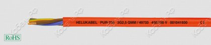 Кабель PUR-750 4G95 OR Helukabel 49918 фото главное