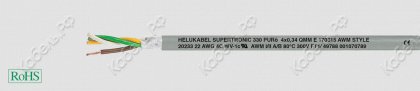 Кабель SUPERTRONIC-330 PURO 2x0,14 (26 AWG) GR Helukabel 49764 фото главное