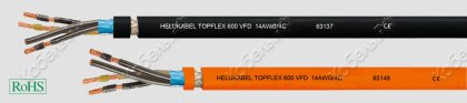 Кабель TOPFLEX 600 VFD 4x AWG 12 (4x3,31) OR Helukabel 63150 фото главное