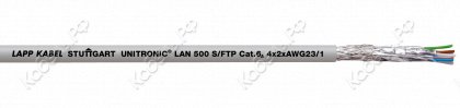 Кабель UNITRONIC LAN 500 S/FTP Cat.6A 4x2xAWG23/1 LappKabel 2170143 фото главное