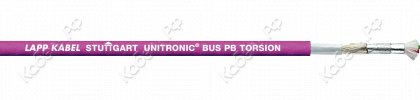 Кабель UNITRONIC BUS PB TORSION 1x2x0,8 LappKabel 2170332 фото главное
