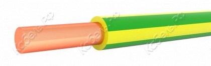 Провод ПуВ-Т 0,5 зелено-желтый фото главное