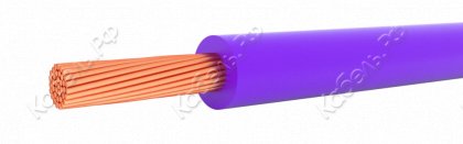 Провод ПГВА-ХЛ 10 фиолетовый фото главное