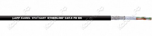 ETHERLINE® Cat.5 FD BK