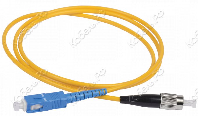 Оптический кабель ШОС-SM/2,0 мм-FC/UPC-LC/UPC-10,0м фото главное