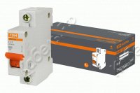 Автоматический выключатель ВА47-63 1Р 50А 4,5кА х-ка С TDM Electric SQ0218-0008