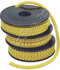 Маркер кабельный МК0- 1,5мм символ 