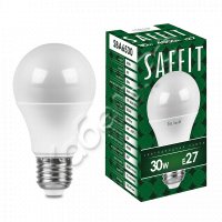 Светодиодная лампа 30W 230V E27 6400K A65 SBA6525 (10шт/уп) SAFFIT 55184