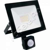 Прожектор LED ДО-30w с ИК датчиком 6400K 2700Лм IP44 Feron 29523