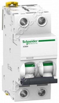 Автоматический выключатель iC60H 2П 4A D Schneider Electric A9F85204