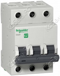 Автоматический выключатель EASY 9 3П 16А С 4,5кА 400В Schneider Electric EZ9F34316