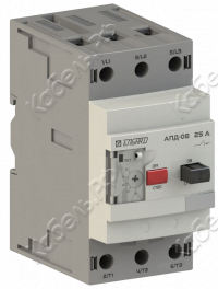 Автоматический выключатель защиты двигателя АПД-08 In=64A Ir=40-63A ENGARD APD08-63