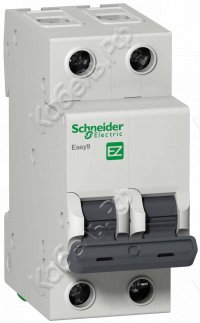 Автоматический выключатель EASY 9 2П 10А С 4,5кА 230В Schneider Electric EZ9F34210
